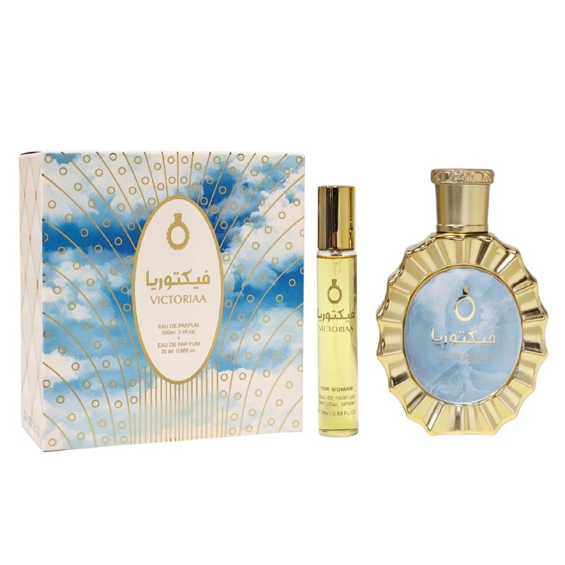 SET MYSTICAL HAWASA TROPICAL EDP 2PCS (M) (AROMA SIMILAR A LATTAFA VICTORIA)