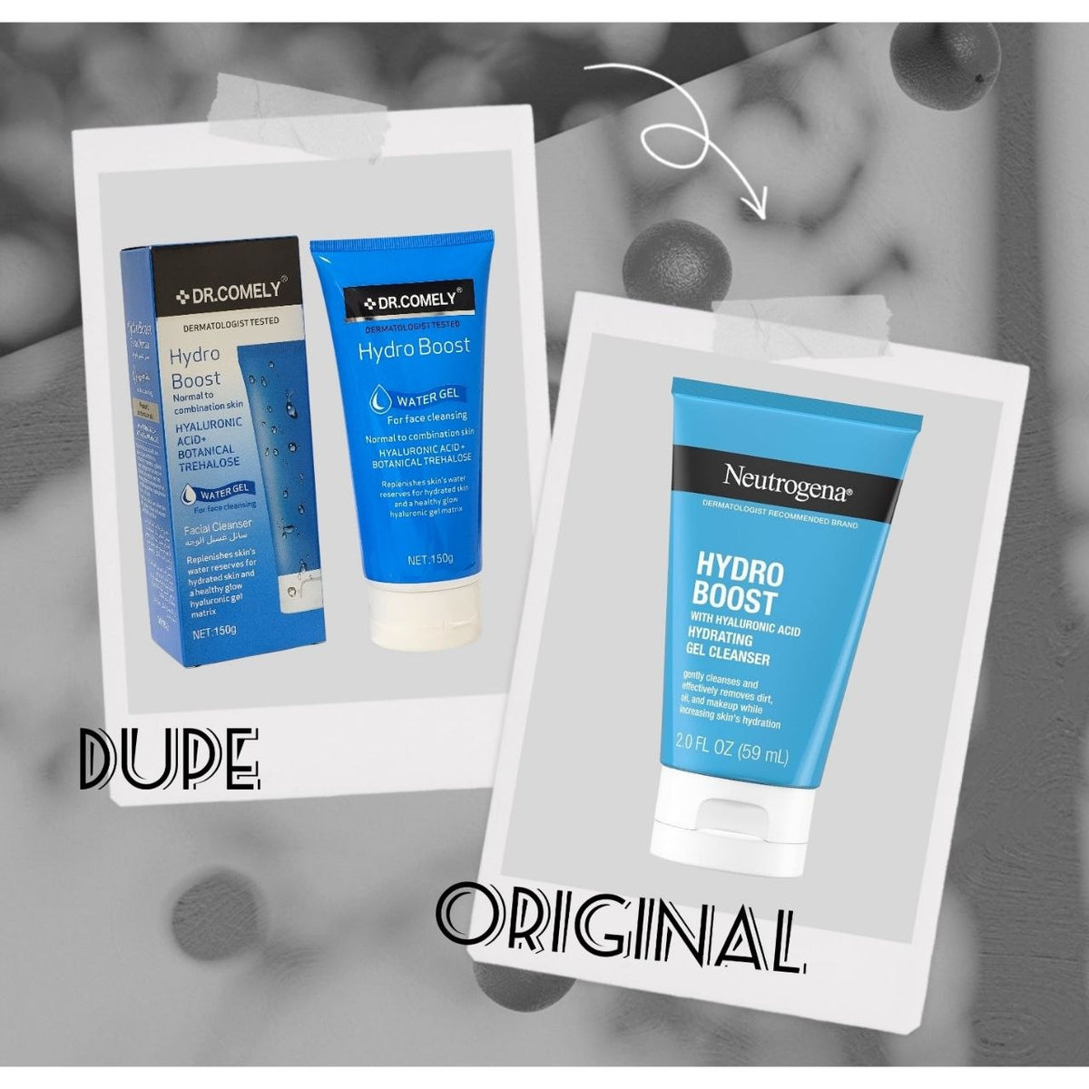LIMPIADOR FACIAL LIQUIDO EN GEL HIDRATANTE CON ACIDO HIALURONIC DR. COMERLY 150G