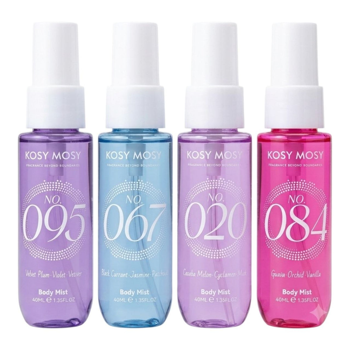 SET DE SPLASH KOSY MOSY TROPICAL MOONLIGHT 40MLX4 (M) (AROMA SIMILAR A SOL DE JANEIRO)