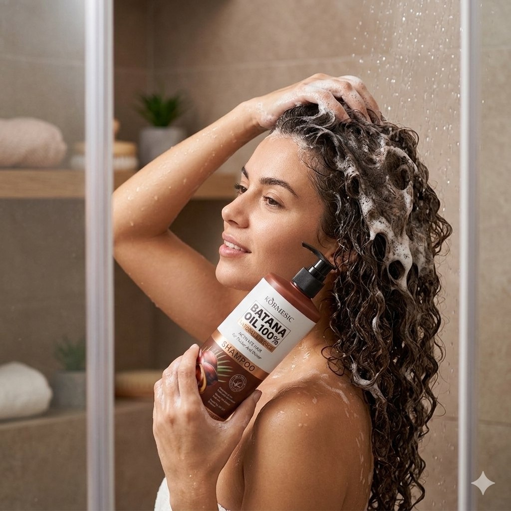 SHAMPOO DE BATANA PURO ACTIVADOR Y FORTALECEDOR KORMESIC 500ML