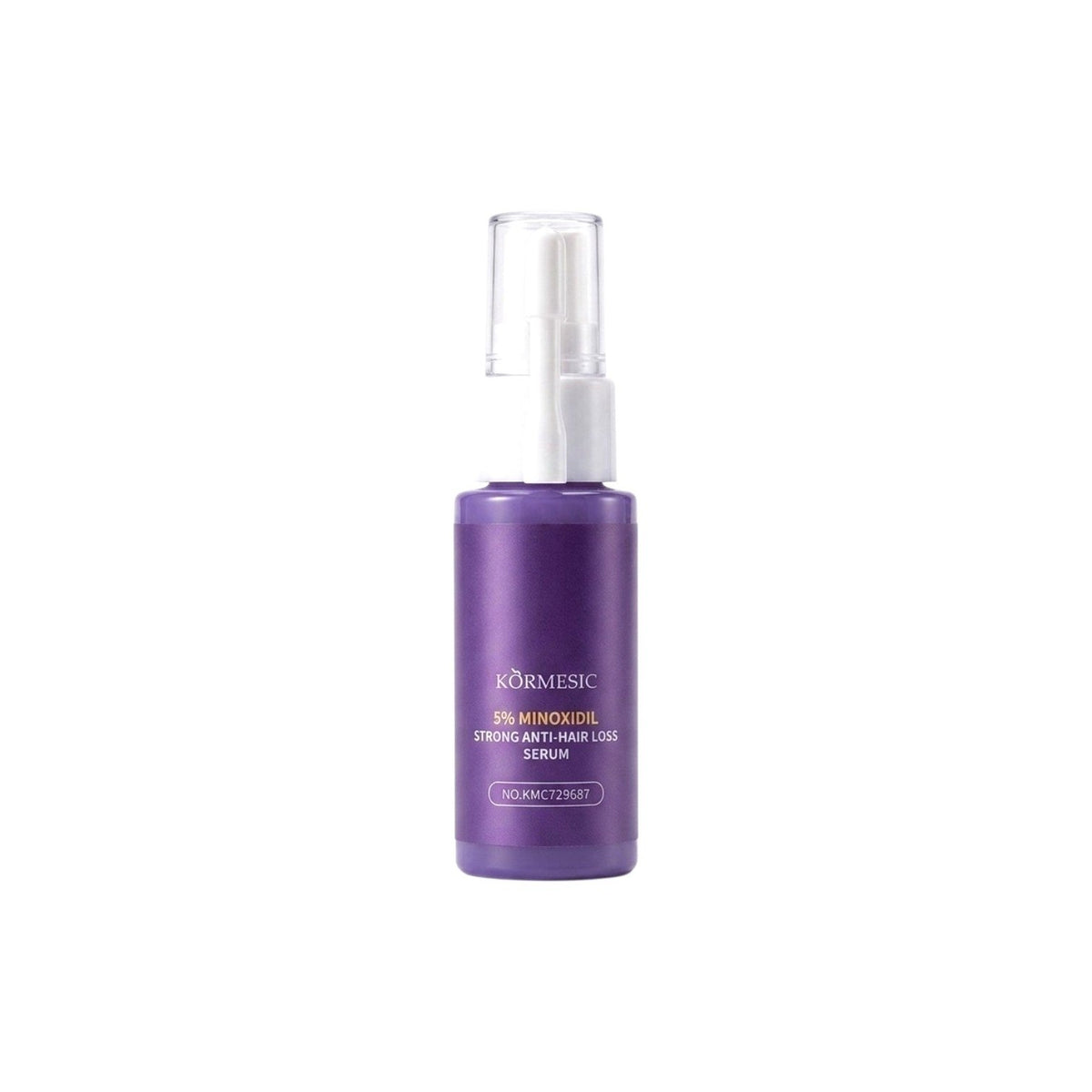 SUERO PARA EL CABELLO ANTICAIDA CON 5% MINOXIDIL KORMESIC 30ML