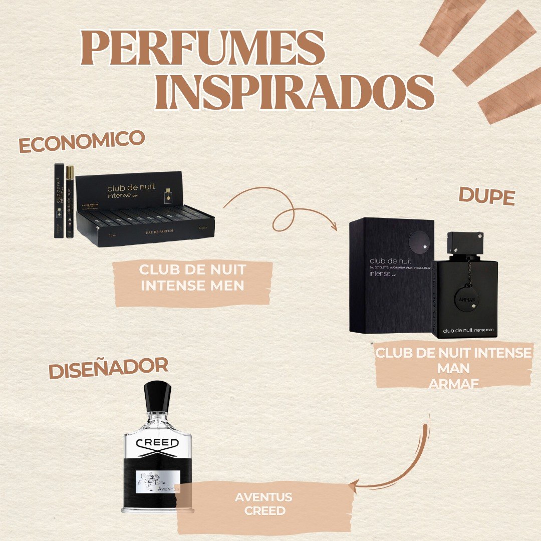 PERFUME EN TUBO ARABE CLUB DE NUIT INTENSE MEN EDP 35ML (H) (AROMA SIMILAR A ARMAF CLUB DE NUIT INTENSE MEN)