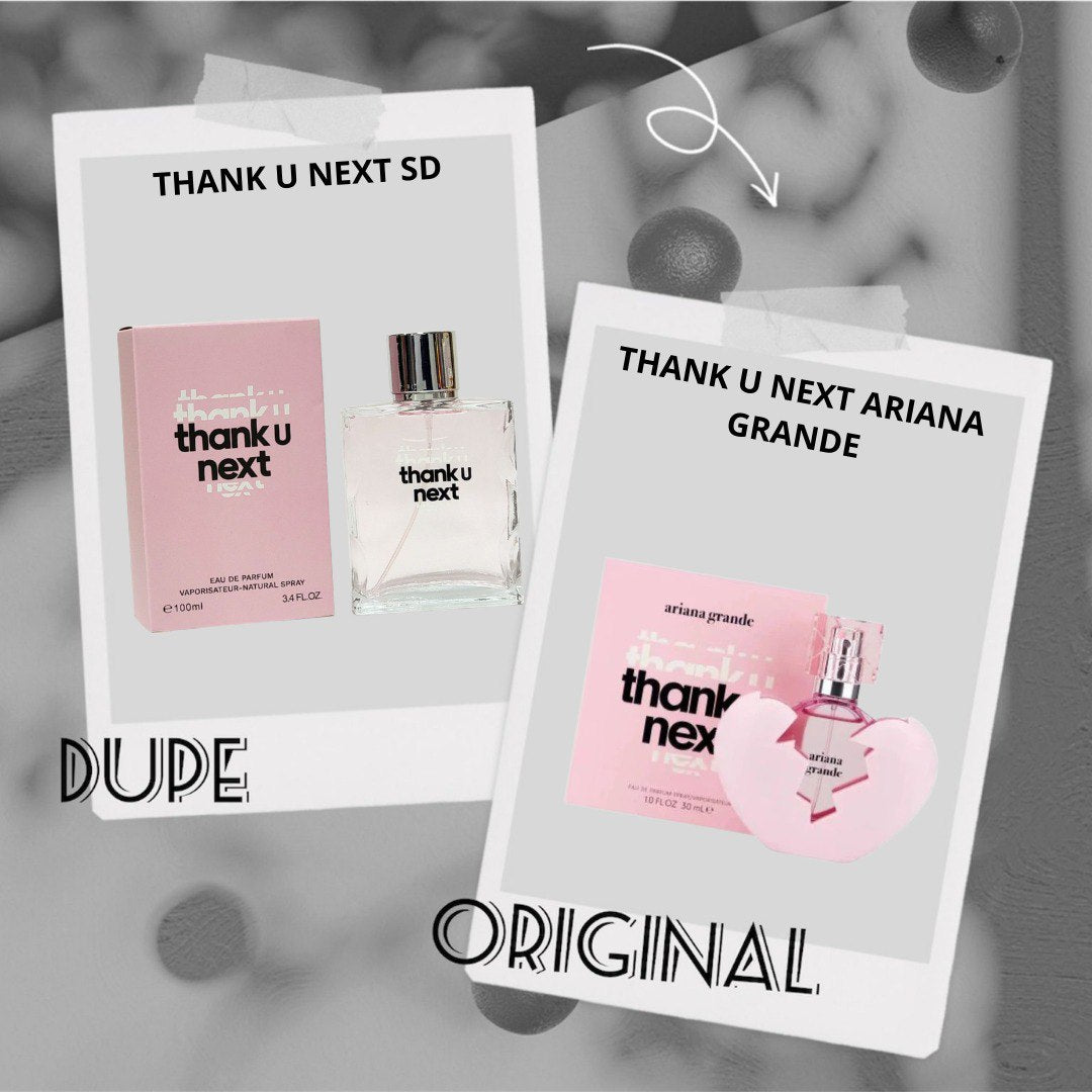 THANK U NEXT EDP 100ML (M) (AROMA SIMILAR ARIANA GRANDE THANK U NEXT EDP)