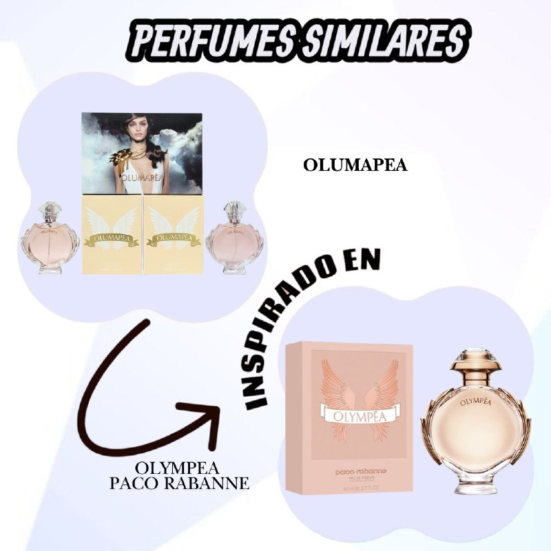 SET OLUMAPEA EDP 50MLX2 (M) (AROMA SIMILAR A PACO RABANNE OLYMPEA)
