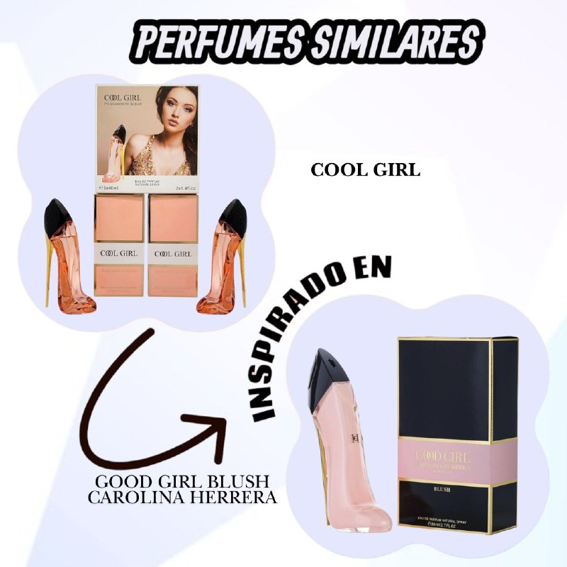 SET COOL GIRL ITS SO GOOD TO BE BAD EDP 40MLX2 (M) (AROMA SIMILAR A CAROLINA HERRERA GOOD GIRL BLUSH)