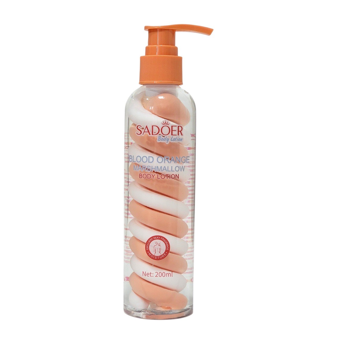CREMA CORPORAL HIDRATANTE TEXTURA DE MALVAVISCO CON EXTRACTO DE NARANJA SANGRIA SADOER 200ML