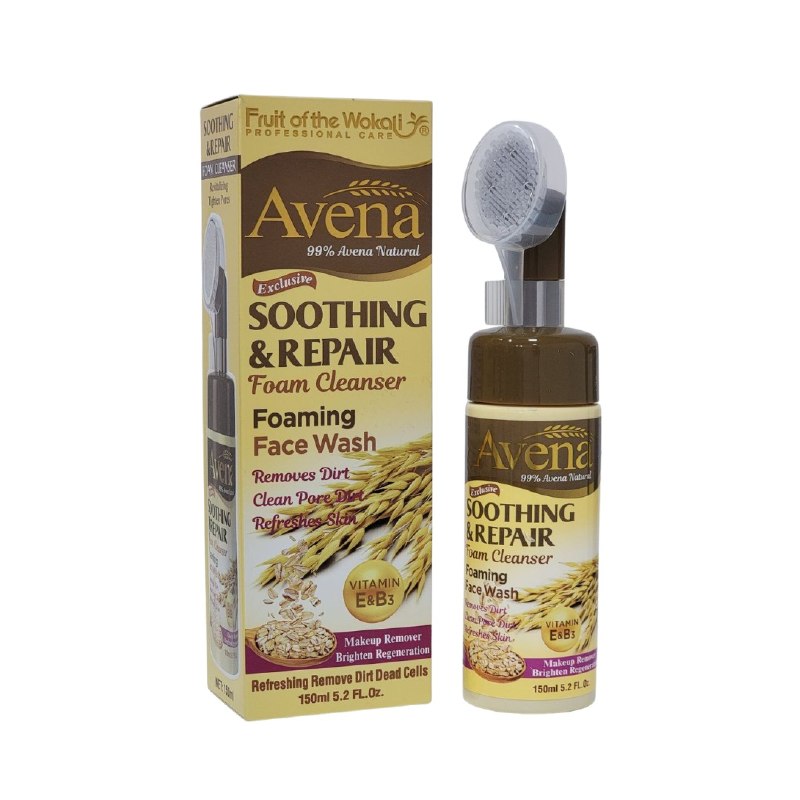 LIMPIADOR FACIAL EN ESPUMA CON EXTRACTO DE AVENA FRUIT OF THE WOKALI PROFESSIONAL CARE 150ML