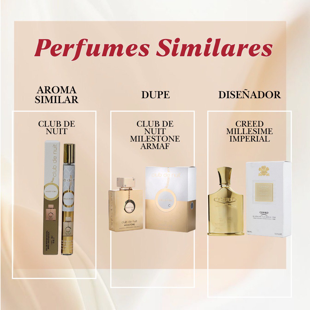 PERFUME EN TUBO CLUB DE NUIT EDP 35ML (U) (AROMA INSPIRADO EN ARMAF CLUB DE NUIT MILESTONE)