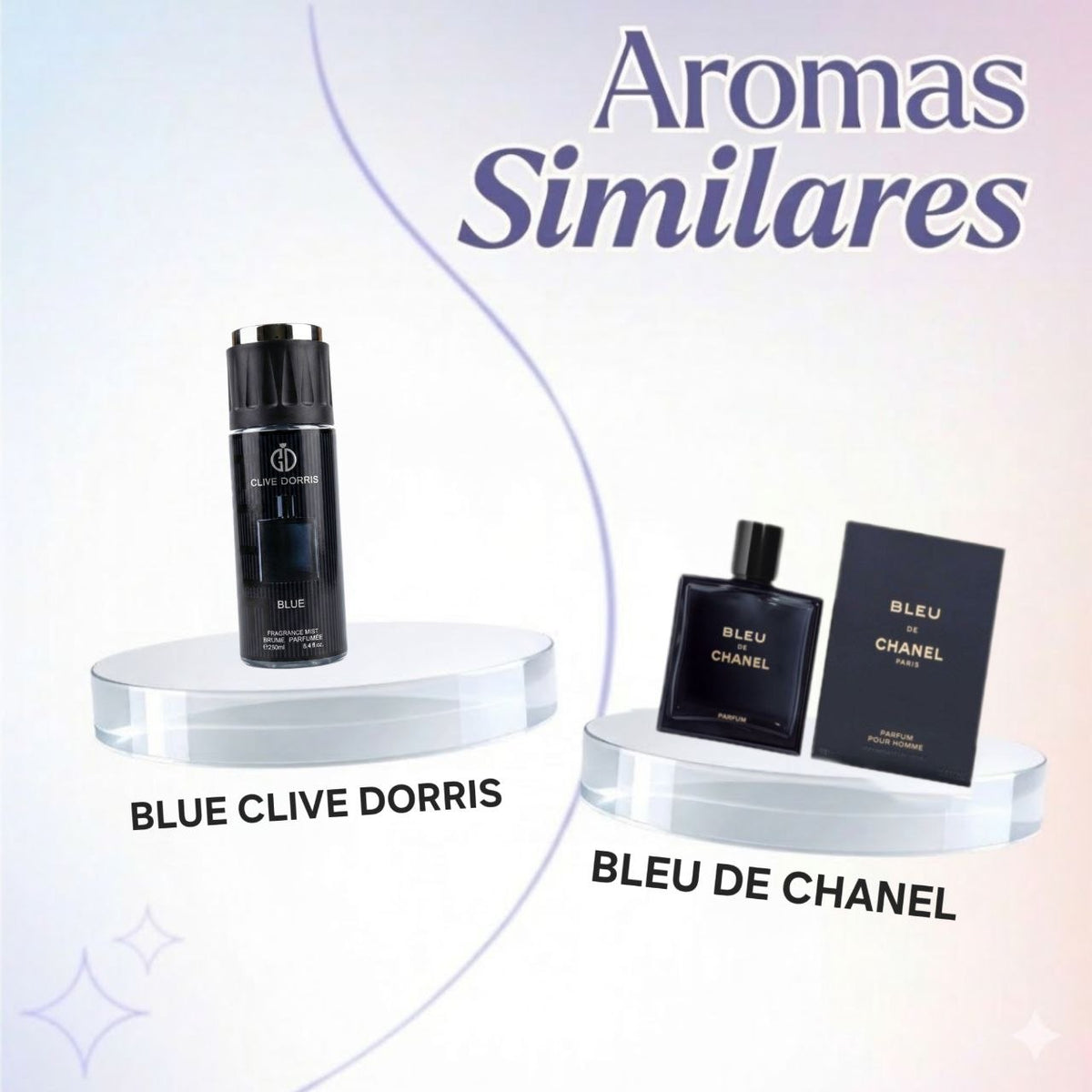 SPLASH CLIVE DORRIS BLUE 250ML (H) (AROMA SIMILAR A CHANEL BLEU)