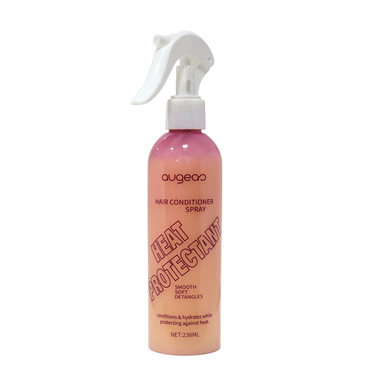 ACONDICIONADOR EN SPRAY SIN ENJUAGUE CON PROTECCION TERMICA AUGEAS 236ML