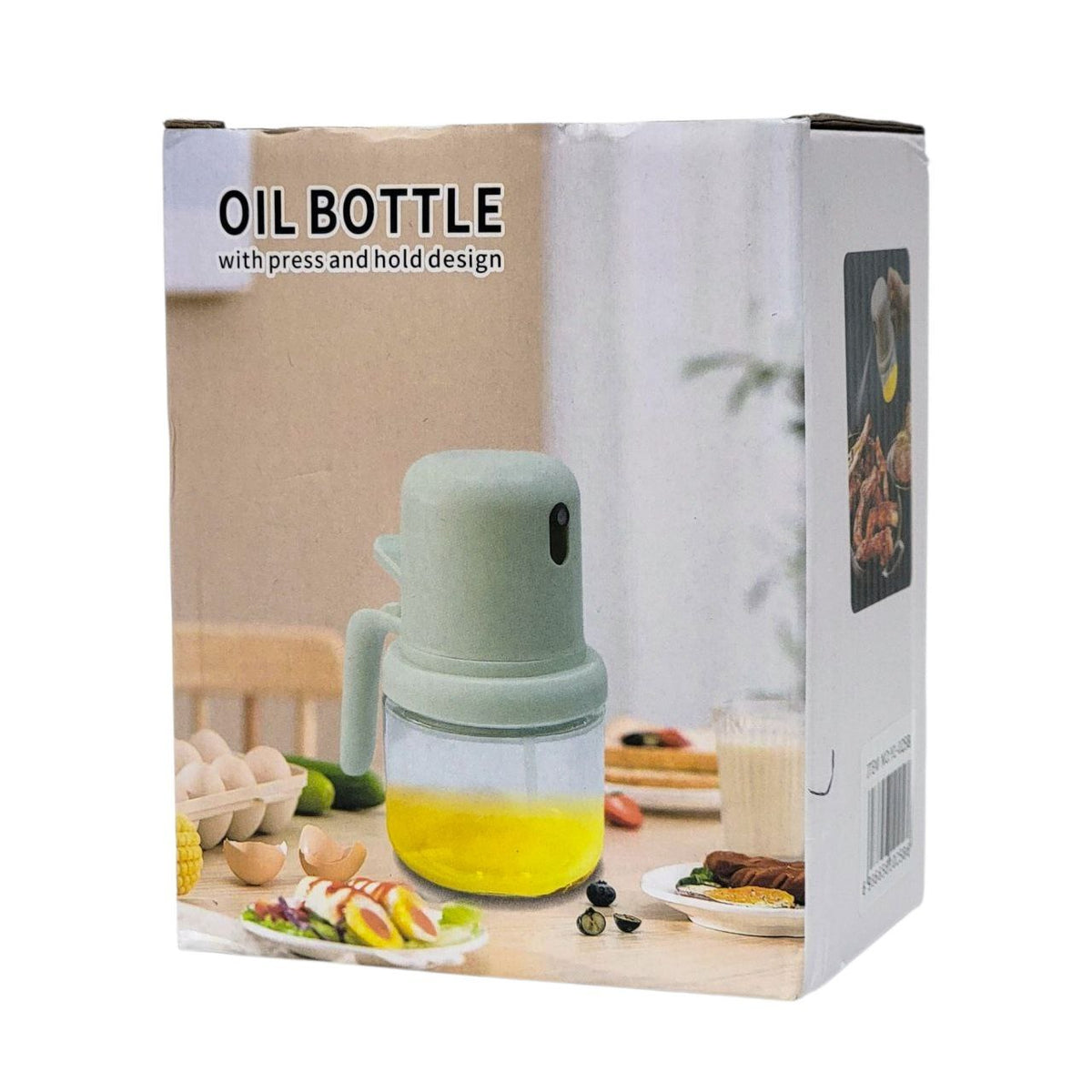 BOTELLA DISPENSADORA DE ACEITE MULTIFUNCIONAL DE VIDRIO A PRUEBA DE FUGAS 180ML