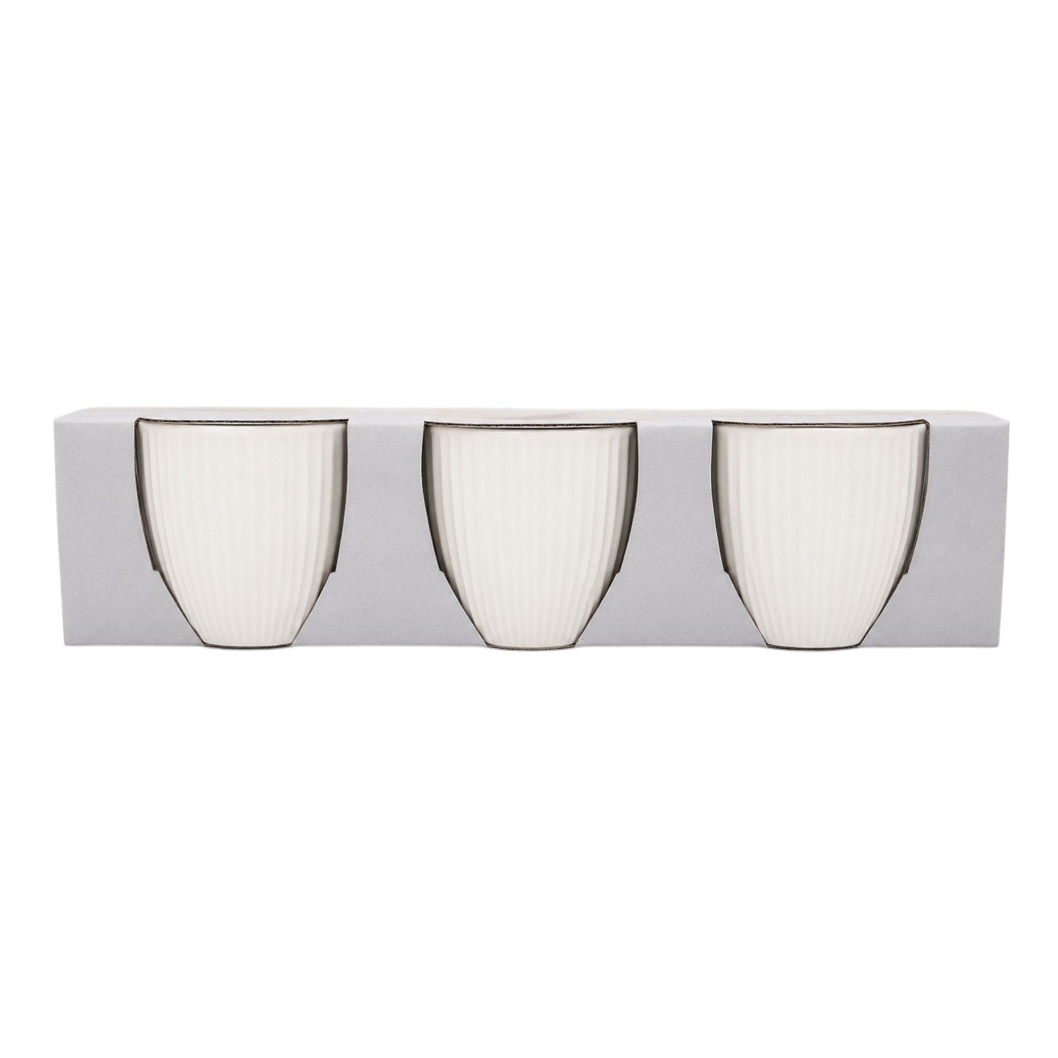 SET DE TAZAS DE CERAMICA COFFE MUGS 3PCS