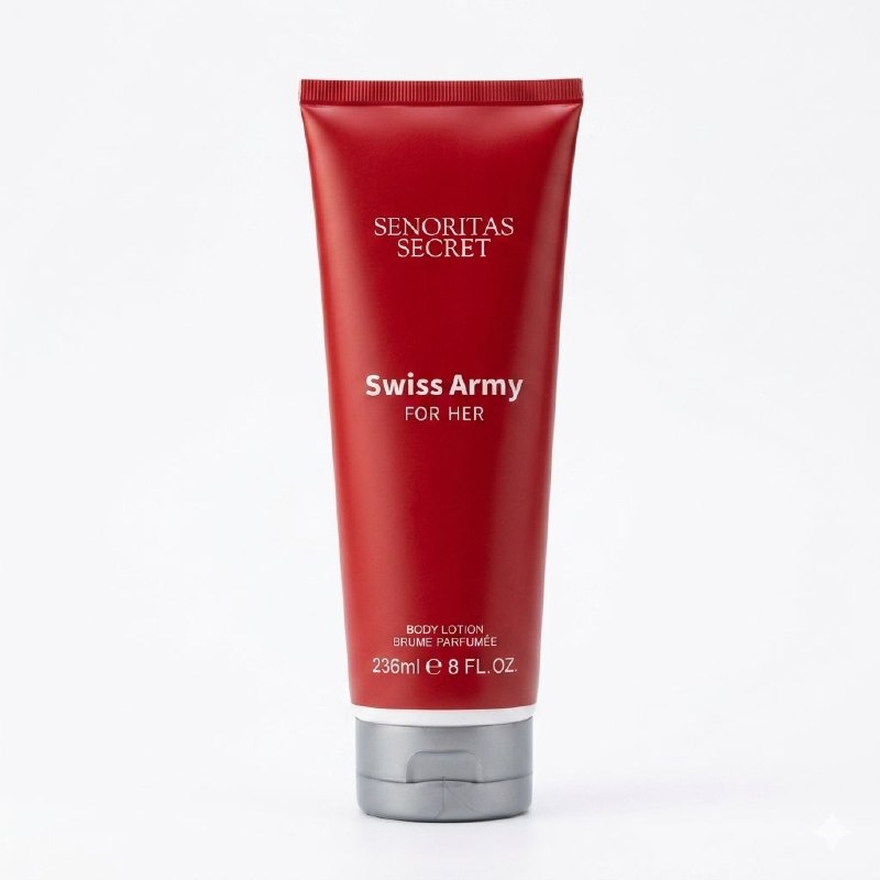CREMA SWISS ARMY FOR HER SENORITAS SECRET 236ML (M) (AROMA SIMILAR VICTORINOX SWISS ARMY FOR HER)