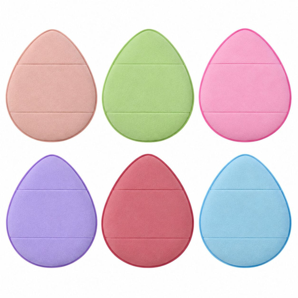 SET DE 6 ESPONJAS BORLAS MINI PARA MAQUILLAJE SWEET BEAUTY