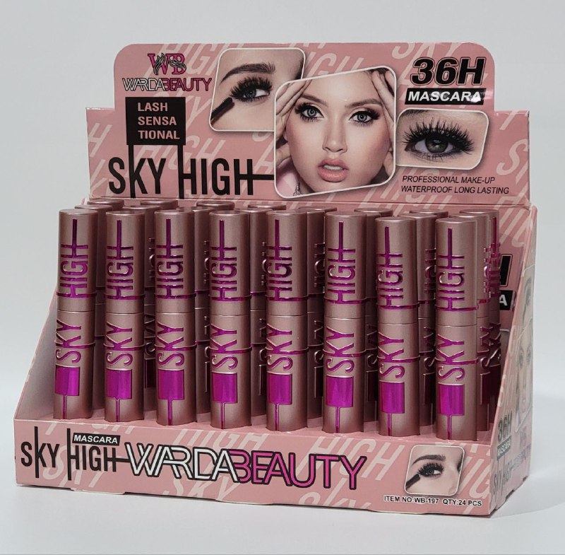 RIMEL APRUEBA DE AGUA SKY HIGH WARDABEAUTY (DUPE DE MAYBELLINE)