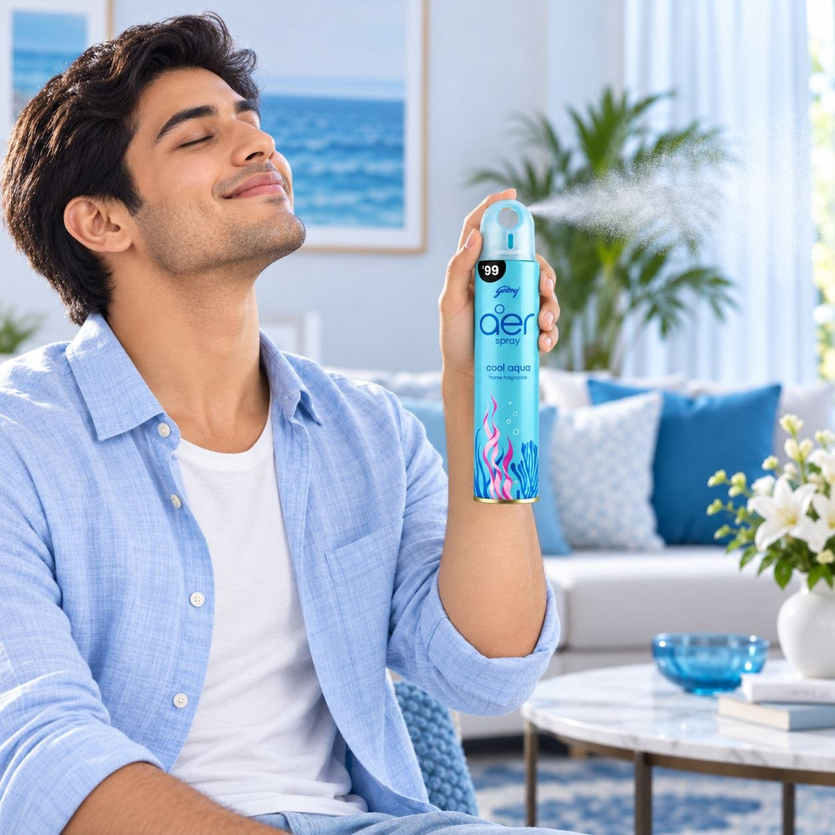 AROMATIZANTE DE AMBIENTE EN SPRAY AGUA FRESCA AER 45ML