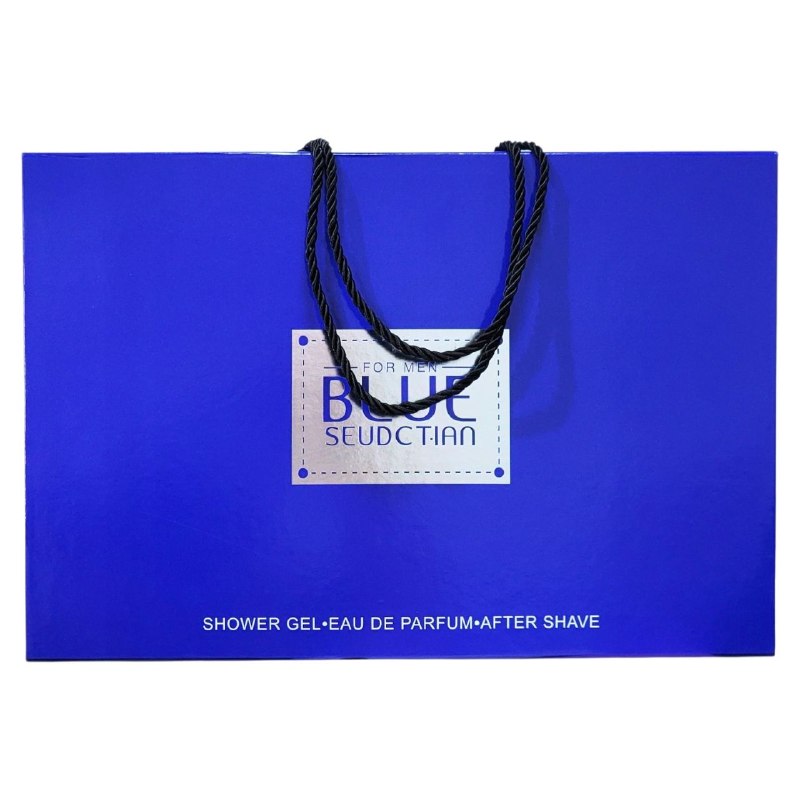 SET PERFUME ECONÓMICO ESTUCHE PARA CABALLERO BLUE SEUDCTIAN