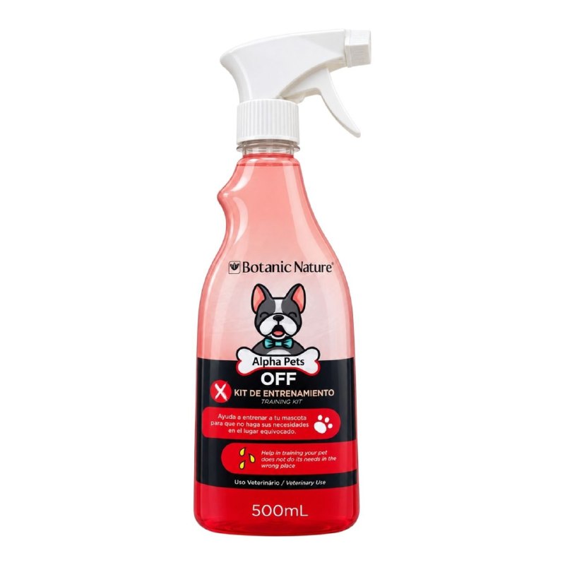 SPRAY DE ENTRENAMIENTO DE HIGIENE Y CONDUCTA PARA PERROS BOTANIC NATURE 500ML