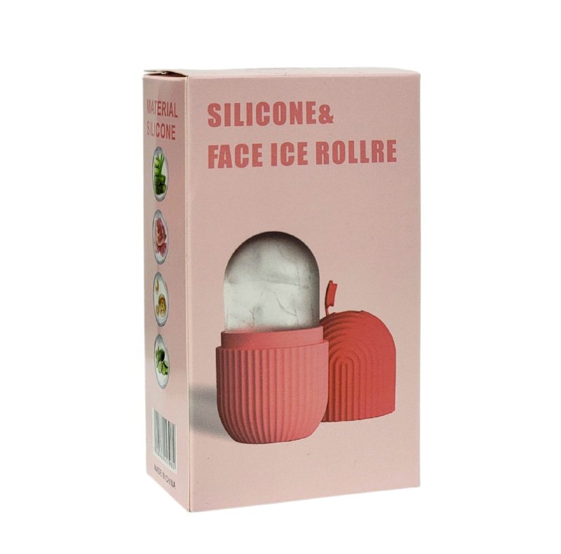 MOLDE DE SILICONA PARA HIELO PARA MASAJE FACIAL ANTIINFLAMATORIO 7X12CM