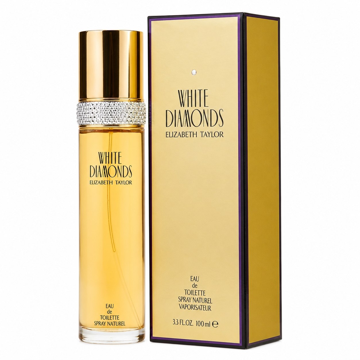 ELIZABETH TAYLOR WHITE DIAMONDS EDT 100ML (M)