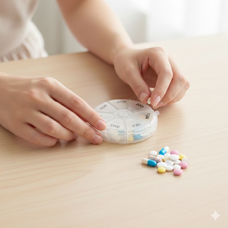 ORGANIZADOR DE PASTILLAS SEMANAL PARA MEDICAMENTOS LIFEART 8CM