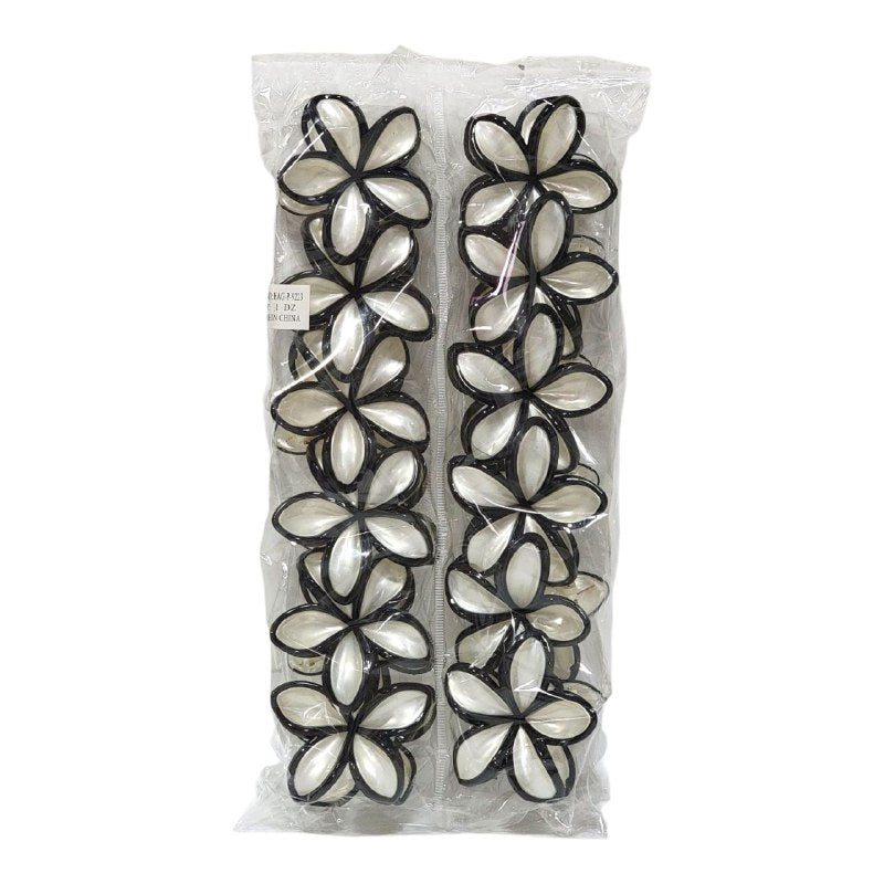 GANCHO PARA EL CABELLO DE FLOR HAWAIANA, PINZAS DE SUJECION FUERTE, ACCESORIO PARA EL CABELLO PAQUETE DE 12UND, MEDIDA 7CM