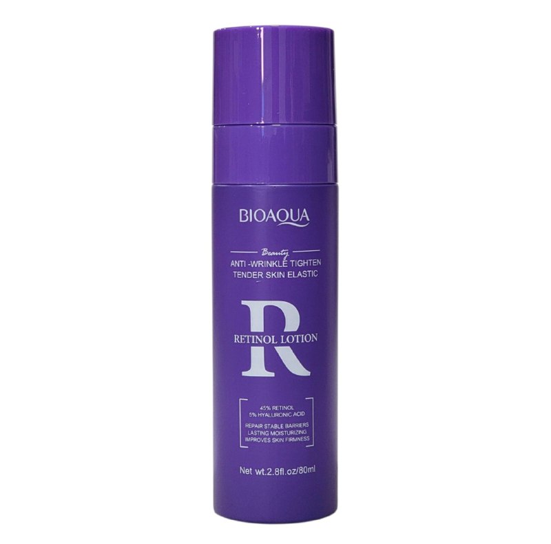 CREMA FACIAL ANTIARRUGAS Y REJUVENECEDORA DE RETINOL BIOAQUA 80ML