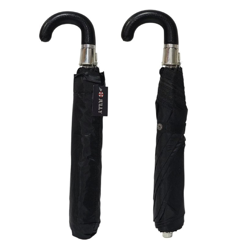 SOMBRILLA RESISTENTE, PARAGUAS PARA LLUVIA Y VIENTOS, FUERTE, PORTATIL DE ALTA CALIDAD, COLOR NEGRO JULLY