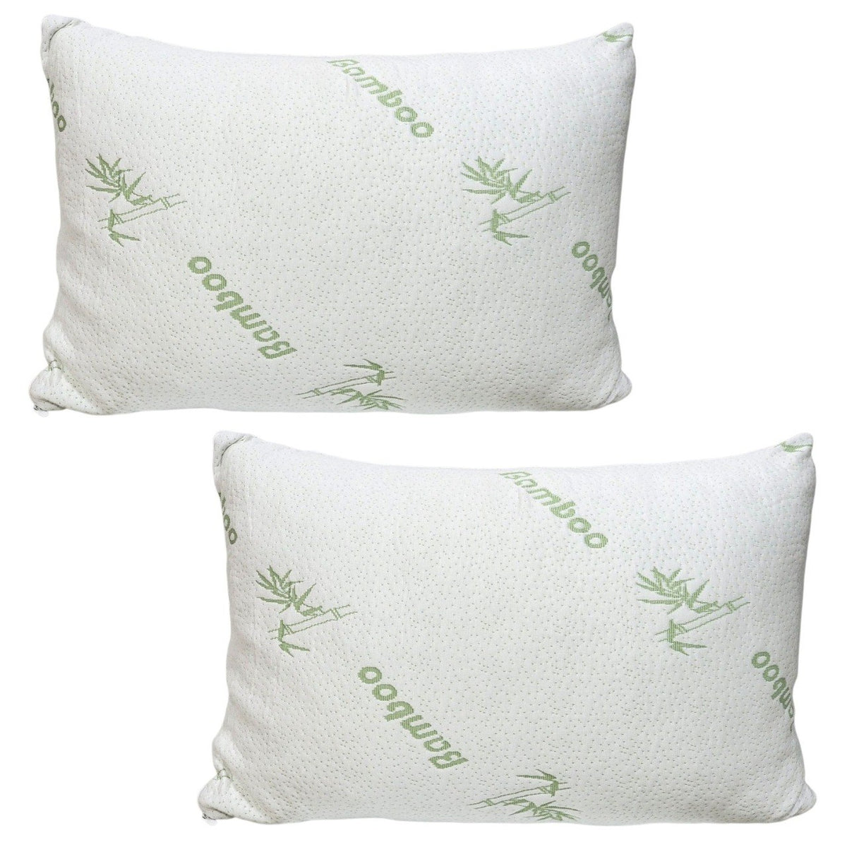 SET DE ALMOHADAS CON TECNOLOGIA DE BAMBU TAMAÑO QUEEN 2UND HOME LIVING 70X50CM