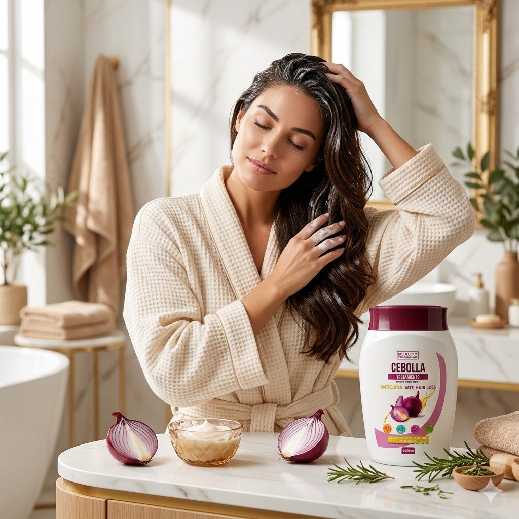 MASCARILLA PARA EL CABELLO ANTICAIDA CON EXTRACTO DE CEBOLLA BEAUTY FORMULAS 1100ML