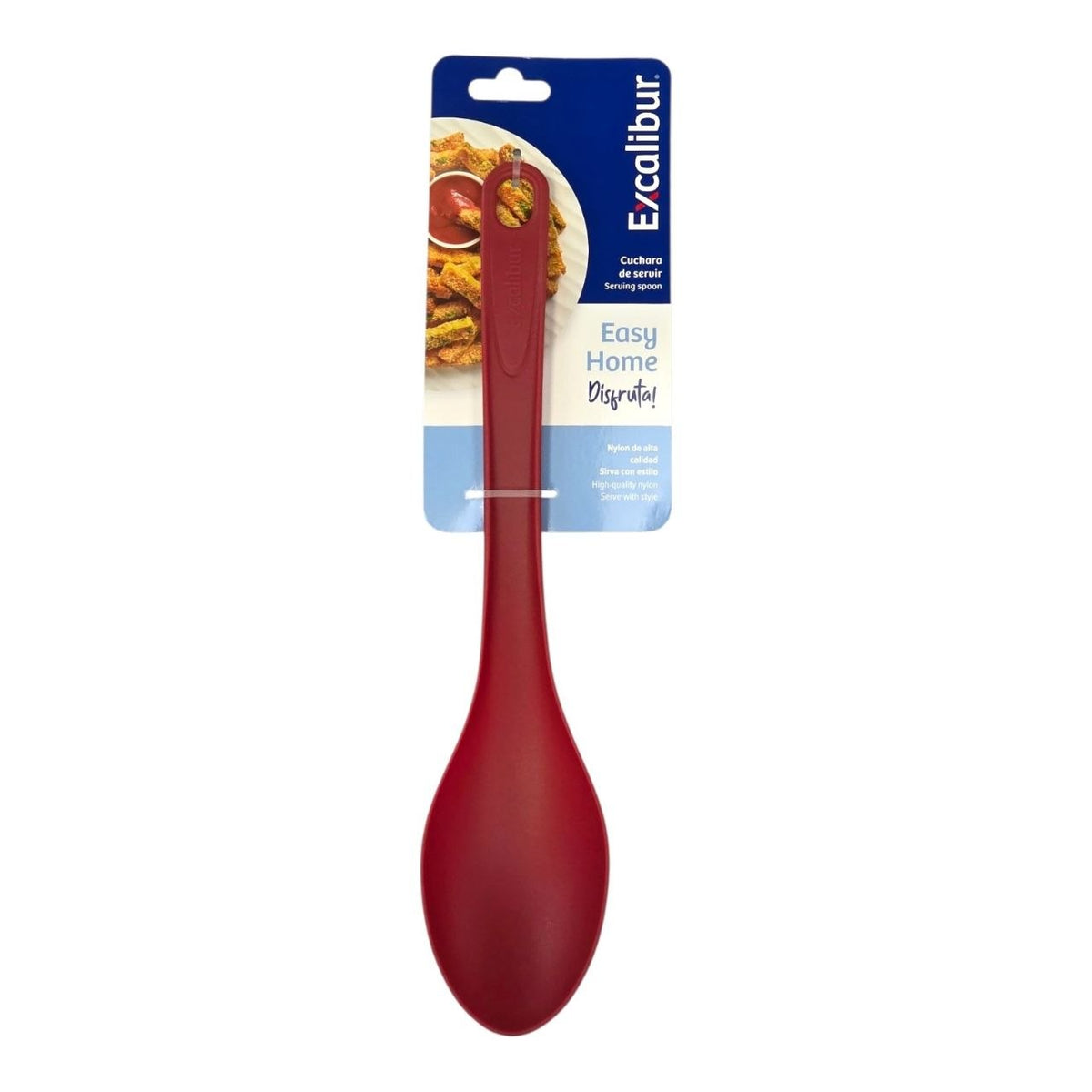 CUCHARA PARA SERVIR DE NYLON PREMIUM ANTIRRAYADURAS EXCALIBUR 29CM