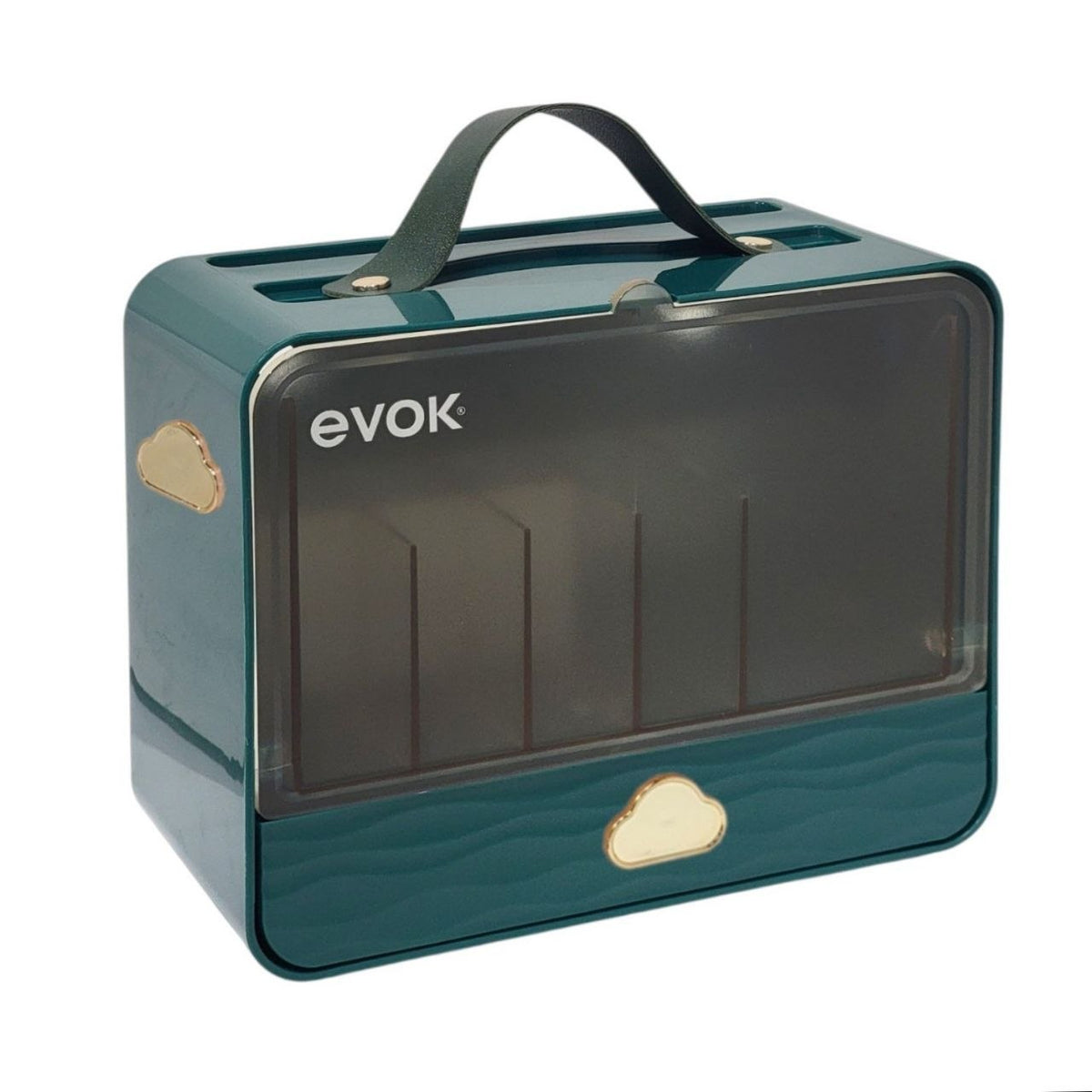 ORGANIZADOR DE COSMETICOS PORTATIL Y DE PARED EVOK 10.2X20X17.3CM
