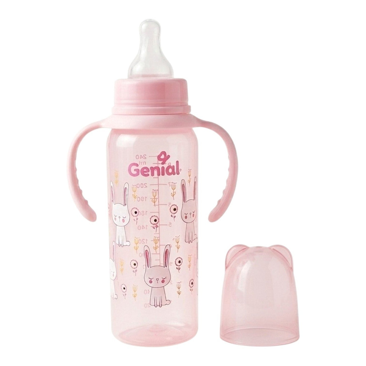BIBERON DE APRENDIZAJE Y TRANSICION INFANTIL GENIAL 240ML
