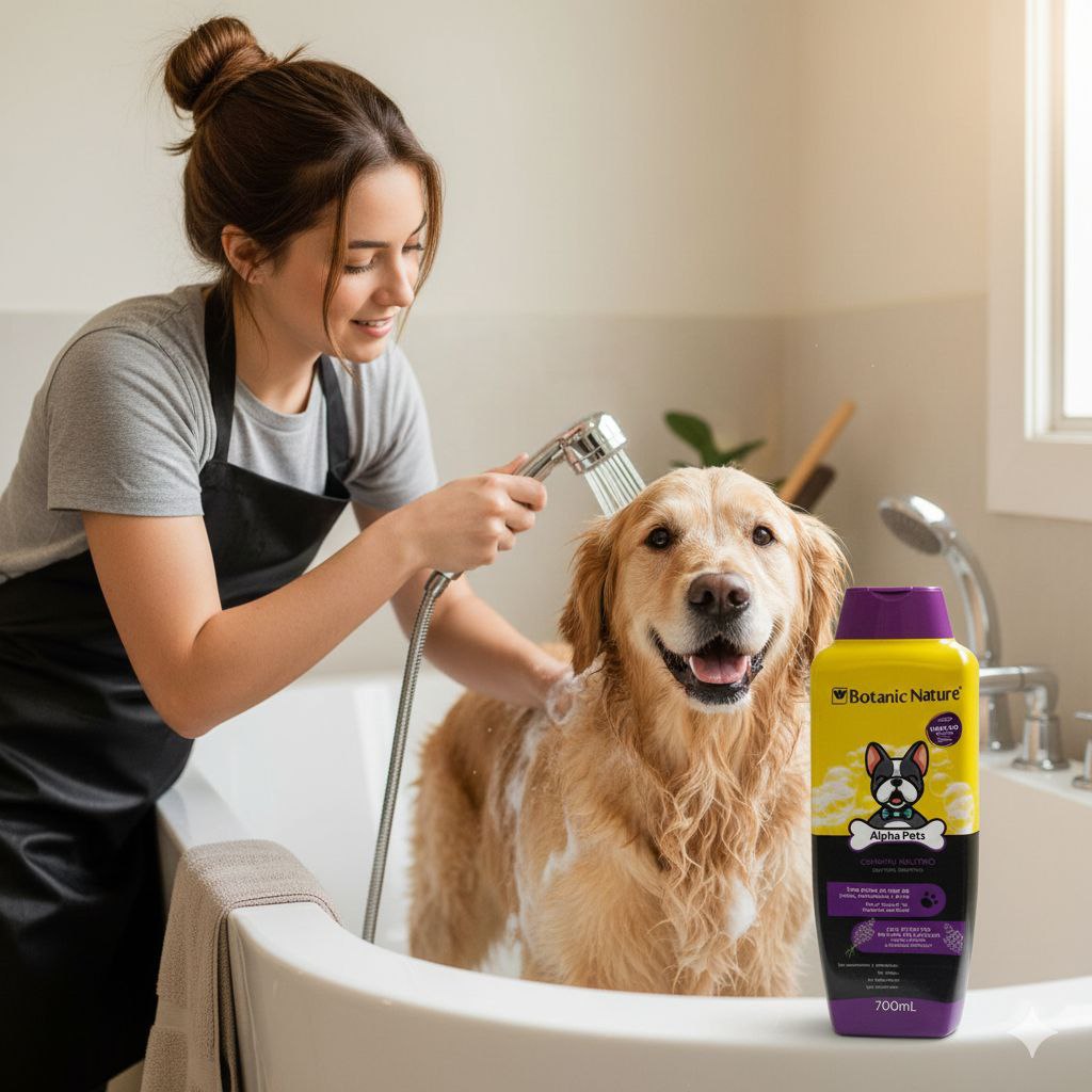 SHAMPOO PARA PERROS NEUTRO CON EXTRACTO DE LAVANDA BOTANIC NATURE ALPHA PETS 700ML