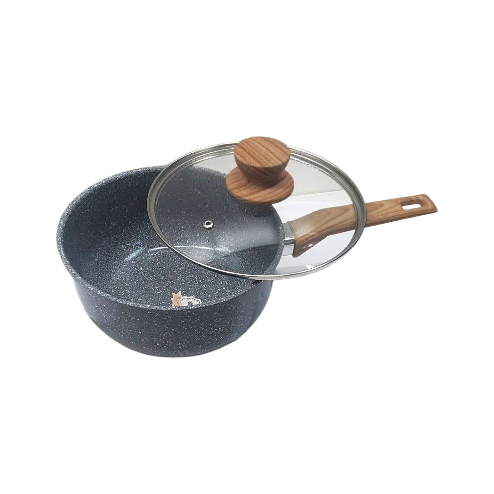 CACEROLA CON ACABADO DE GRANITO ANTIADHERENTE EXCALIBUR 20CM