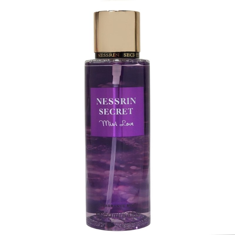 SPLASH NESSRIN SECRET MINI LOVE 250ML (M) (AROMA INSPIRADO EN VICTORIA SECRET LOVE SPELL)