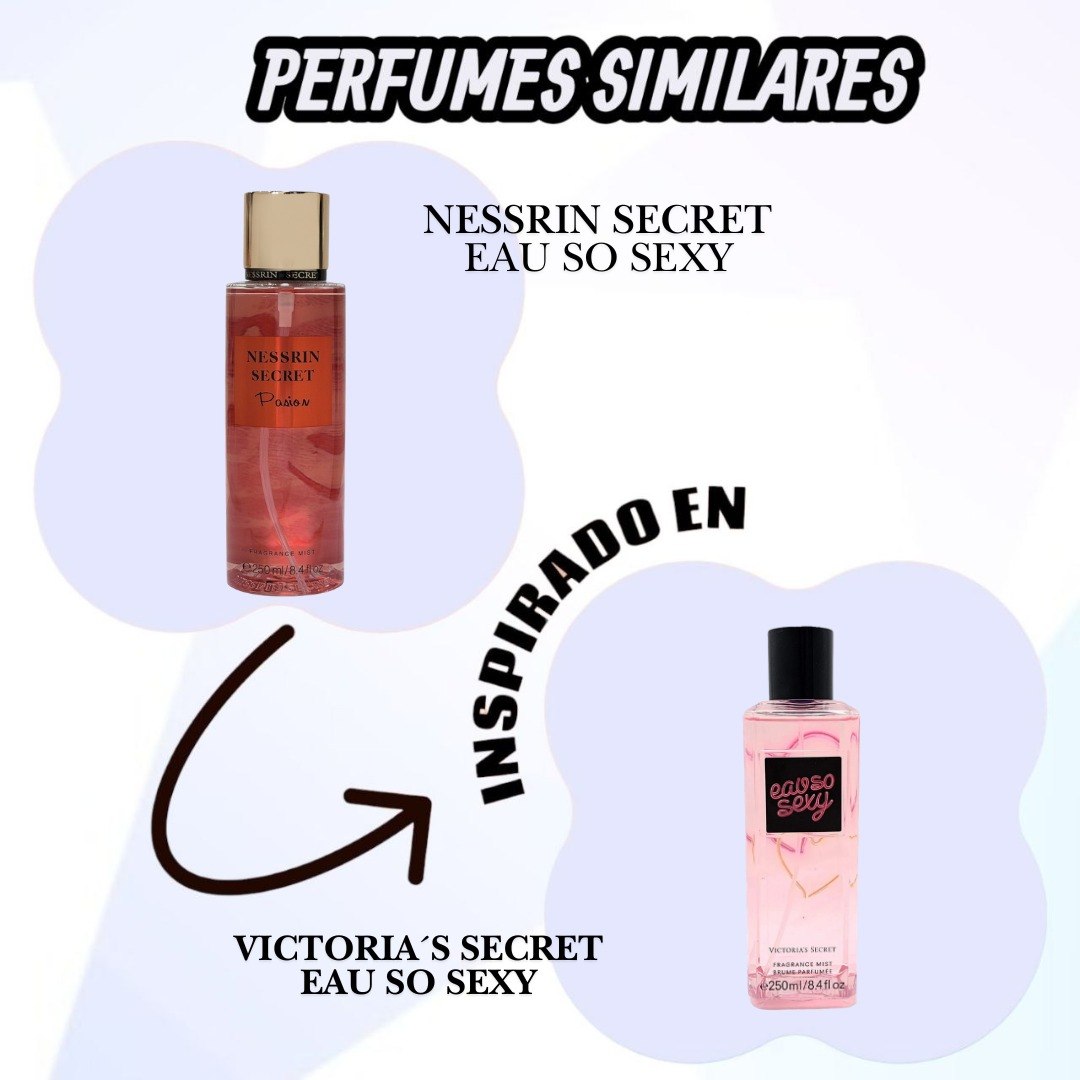 SPLASH NESSRIN SECRET EAU SO SEXY 250ML (M) (AROMA INSPIRADO EN VICTORIA SECRET EAU SO SEXY)