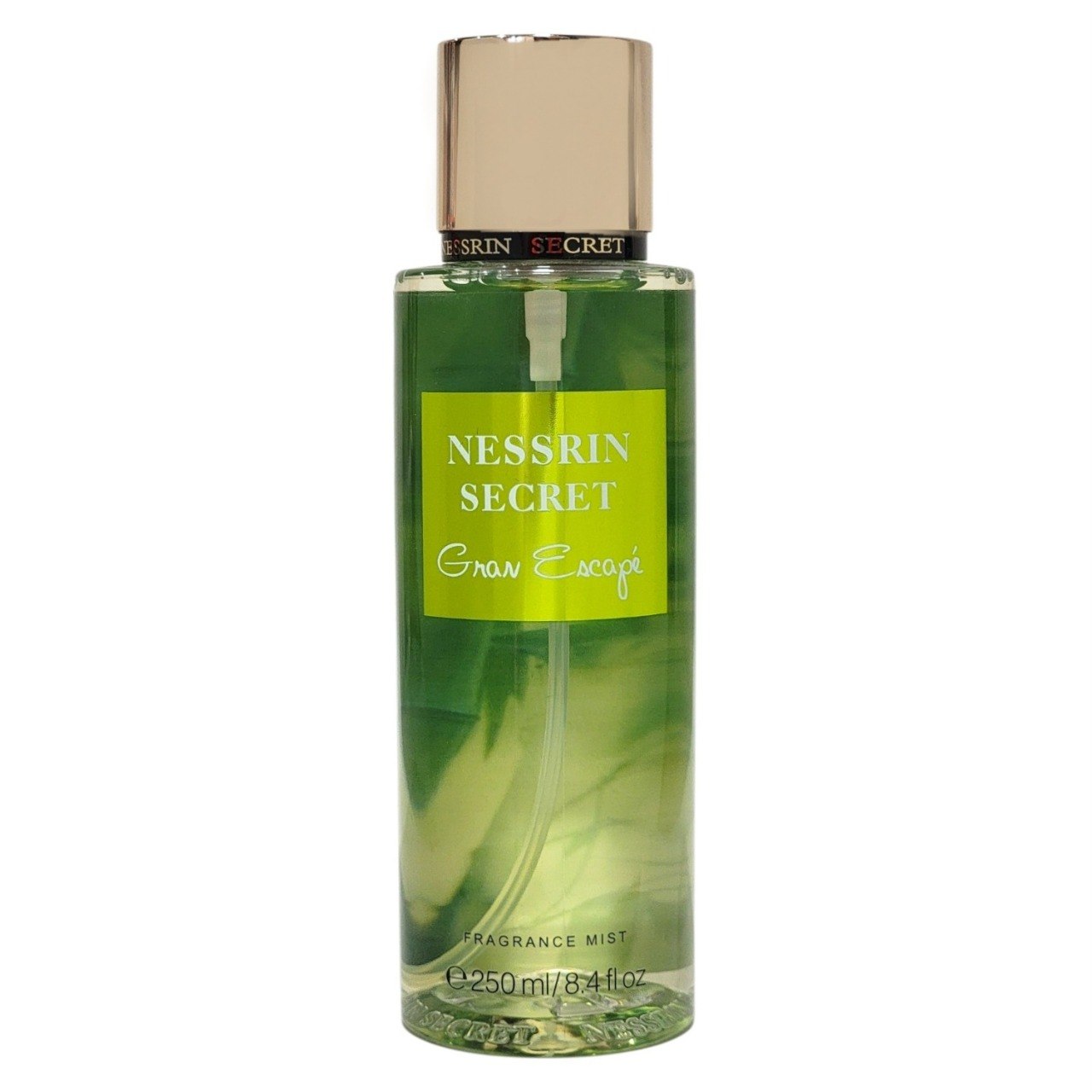 SPLASH NESSRIN SECRET GRAN ESCAPE 250ML (M) (AROMA INSPIRADO EN VICTORIA SECRET PEAR GLACE)