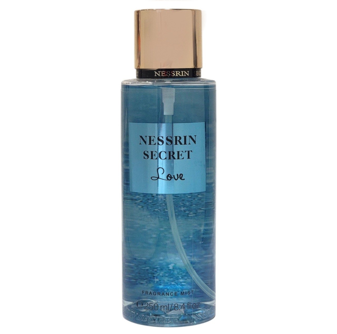 SPLASH NESSRIN SECRET LOVE 250ML (M) (AROMA INSPIRADO EN VICTORIA SECRET AQUA KISS)