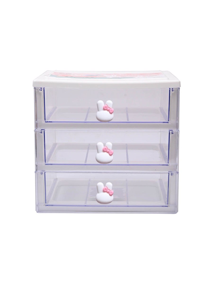 ORGANIZADOR DE CAJONES TRANSPARENTE DE 3 NIVELES LOTUS 260ML
