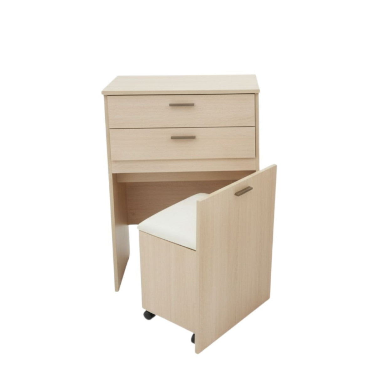 TOCADOR COMPACTO MULTIUSO CON ESPEJO ABATIBLE 62.5X45X15.5CM