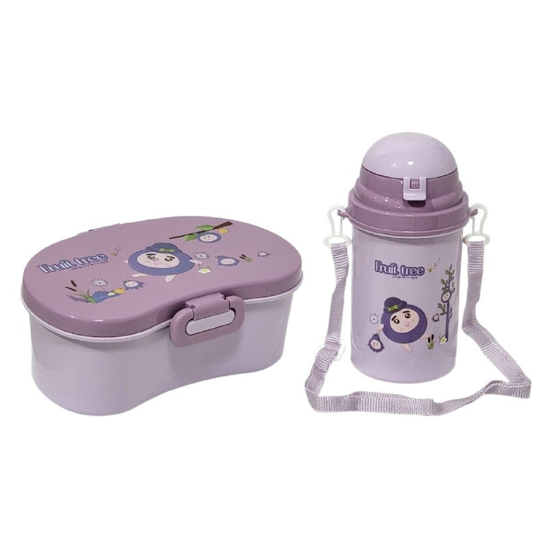 SET DE RECIPIENTE PANA PARA ALIMENTOS INFANTIL CON BOTE CON CORREA Y CUBIERTO BENELI HOME