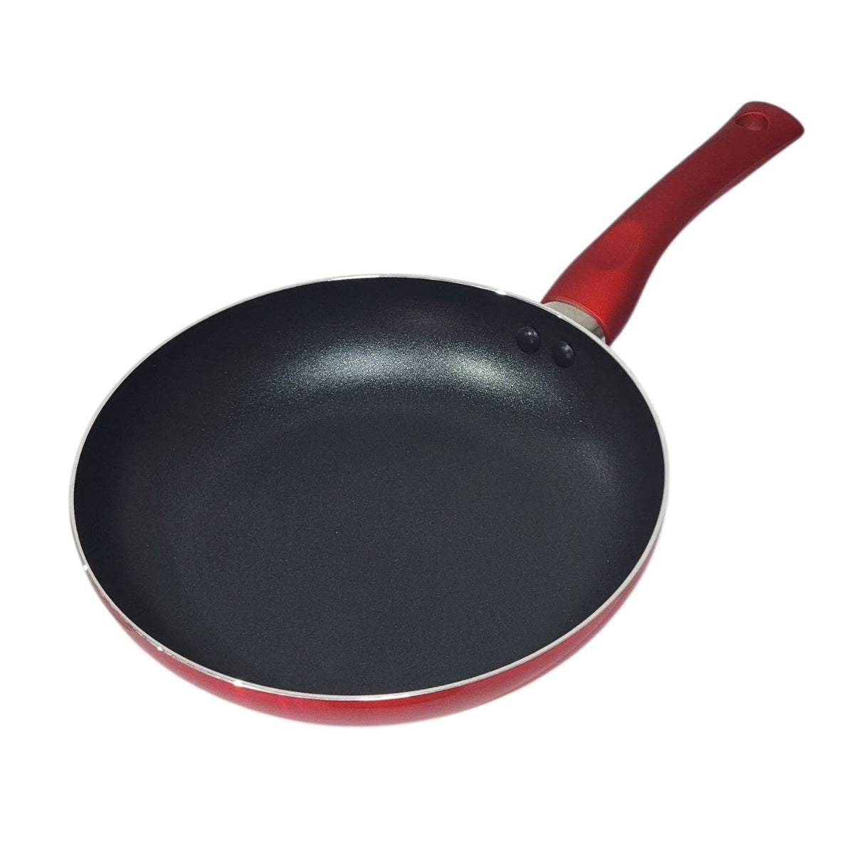 SARTEN DE ALUMINIO ANTIADHERENTE COLOR ROJO BENELI HOME 24CM