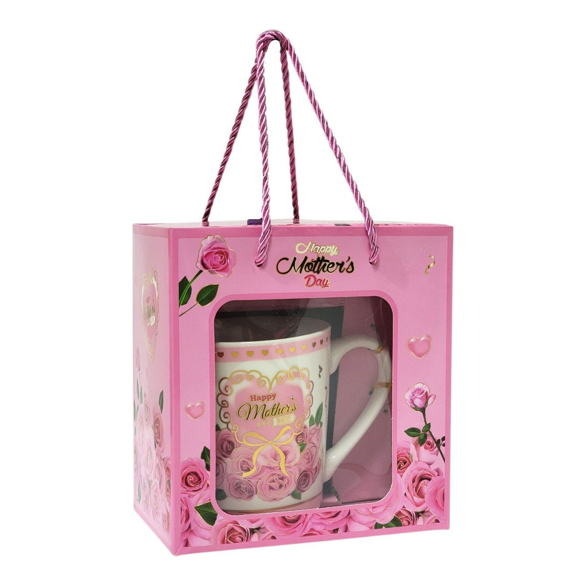 SET DE TAZA DE REGALO DE DIA DE LA MADRE CON CUCHARA BENELI HOME