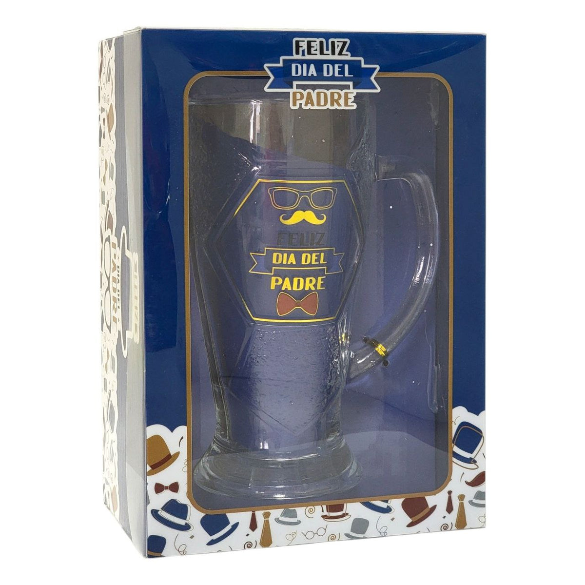 VASO JARRA CERVECERA PARA PAPÁ DE VIDRIO BENELI HOME