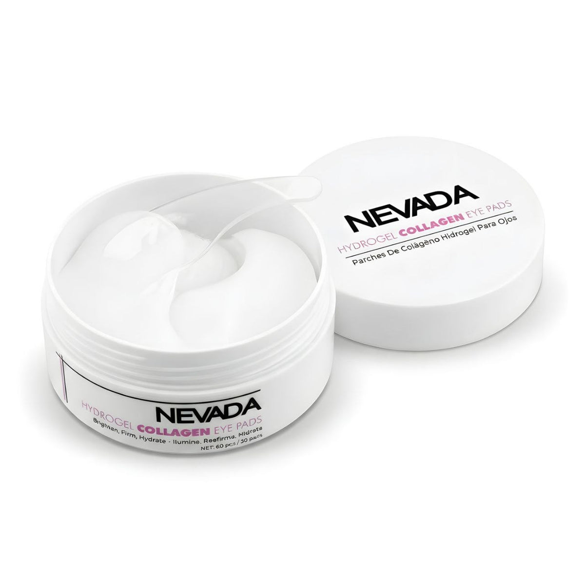 PARCHES PARA OJOS ANTIOJERAS DE COLAGENO HIDROGEL NEVADA 30 PARES