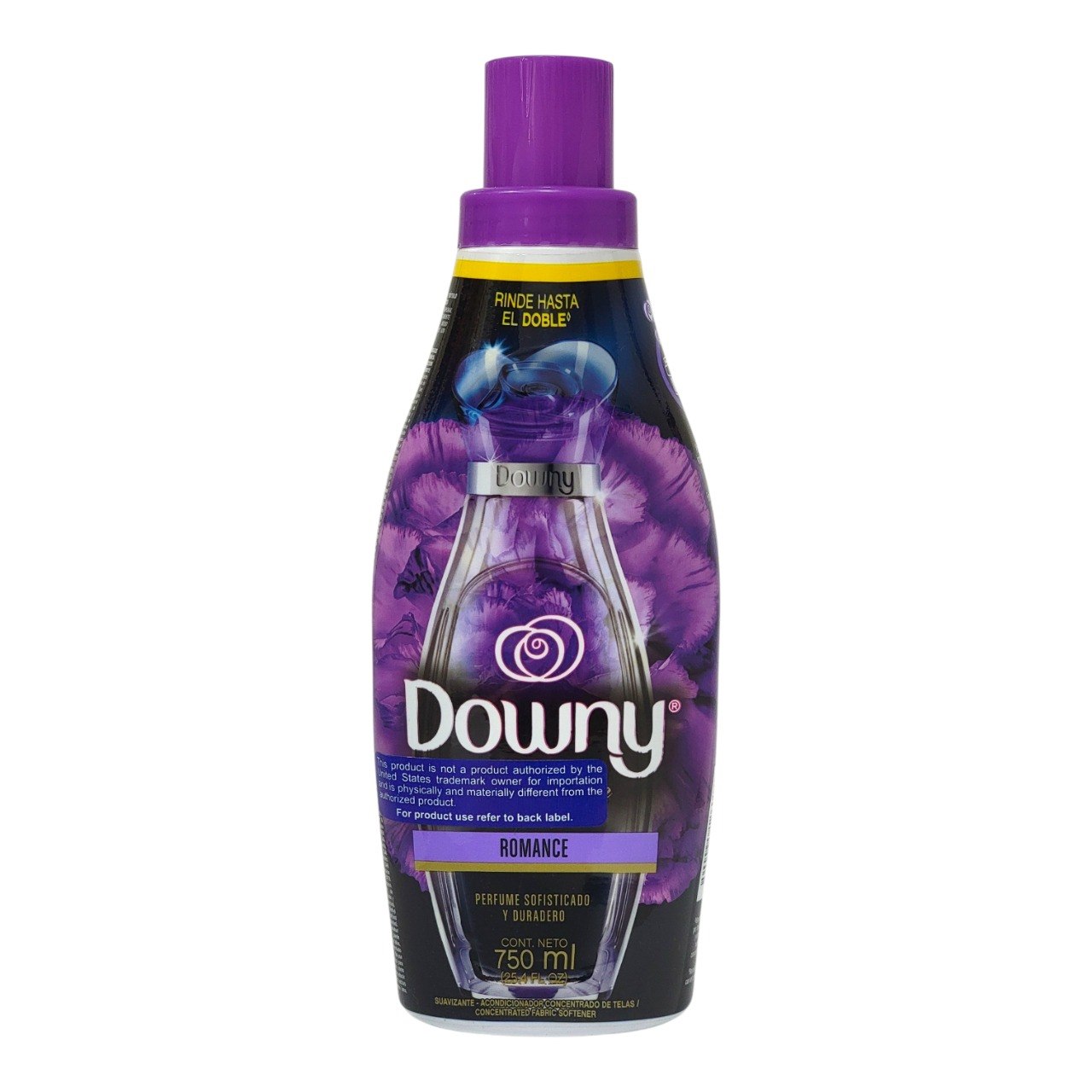 ACONDICIONADOR SUAVIZANTE PARA ROPA AROMA ROMANCE DOWNY 750ML