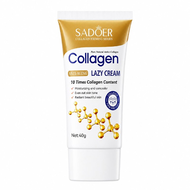 CREMA FACIAL PERFECCIONADORA CON COLÁGENO E INMERSIÓN DE LUMINOSIDAD INSTANTÁNEA SADOER COLLAGEN LAZY CREAM