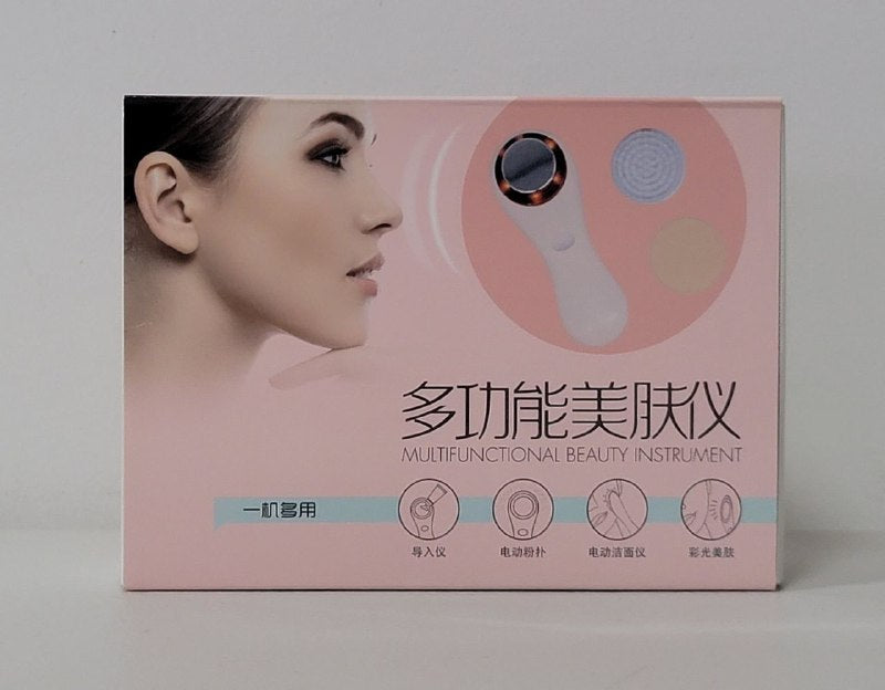 MASAJEADOR Y LIMPIADOR FACIAL CON LUZ INFRAROJO