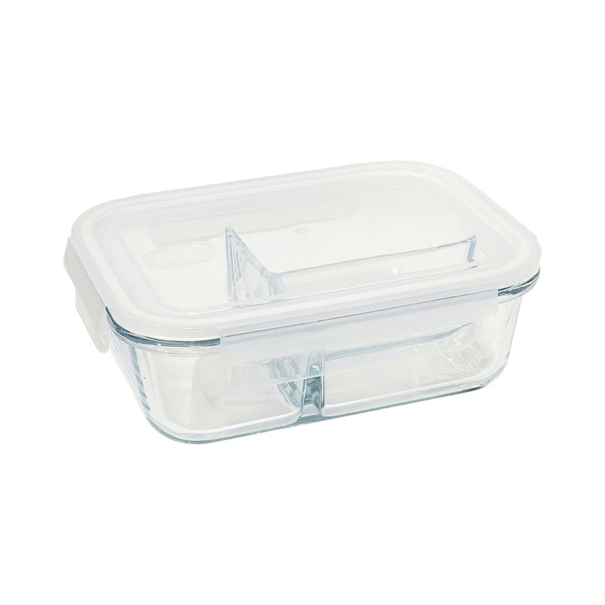 RECIPIENTE PANA PARA ALIMENTOS DE VIDRIO HERMETICA CON VALVULA DE VAPOR LUCKY CHOICE 20X14X7CM